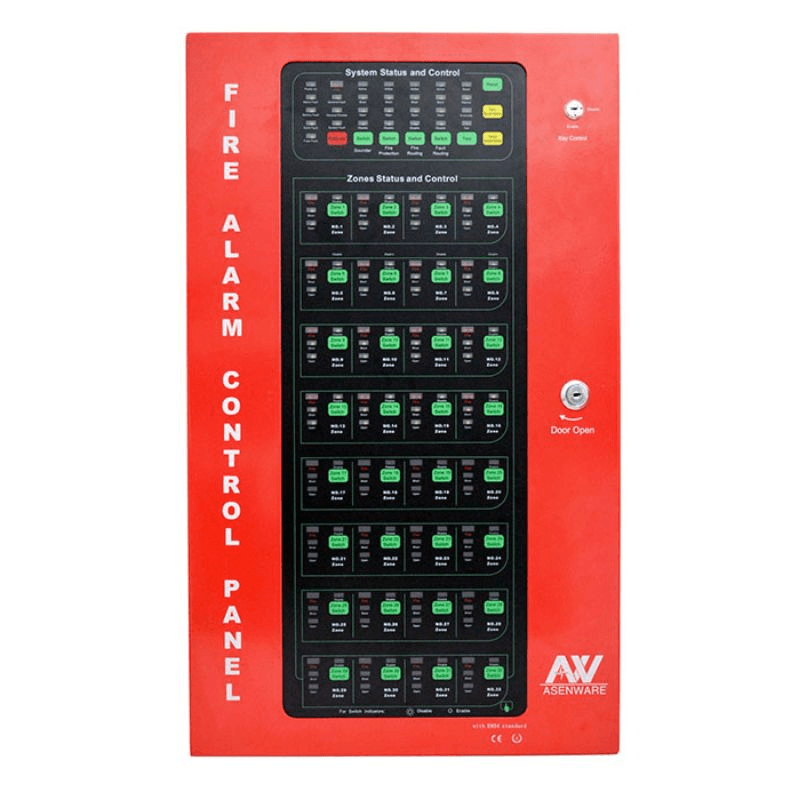 16 Zone Fire Alarm Control Panel AW-CFP2166-16