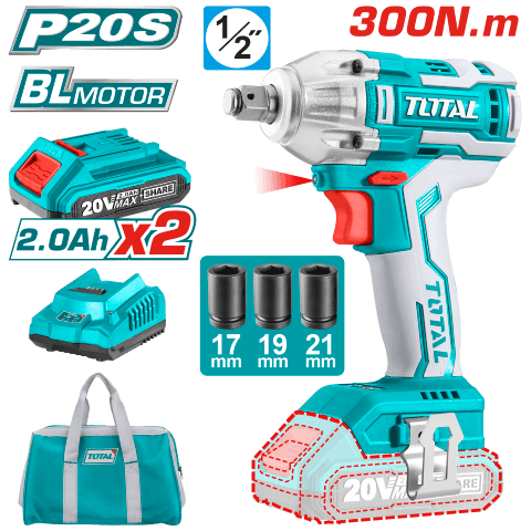 Cordless Impact Wrench TIWLI2001 Total