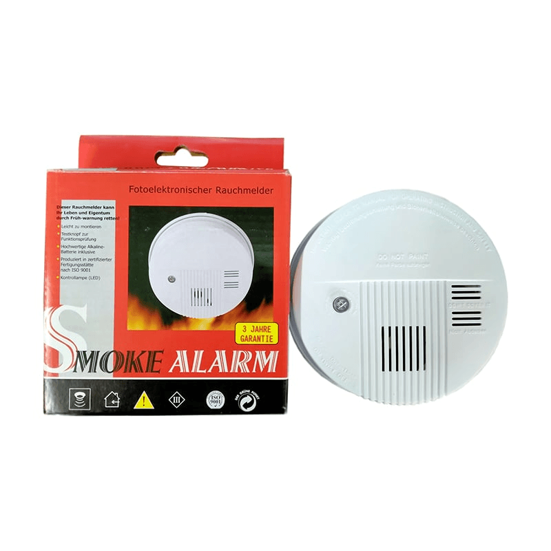Fire Alarm Smoke Detector – White