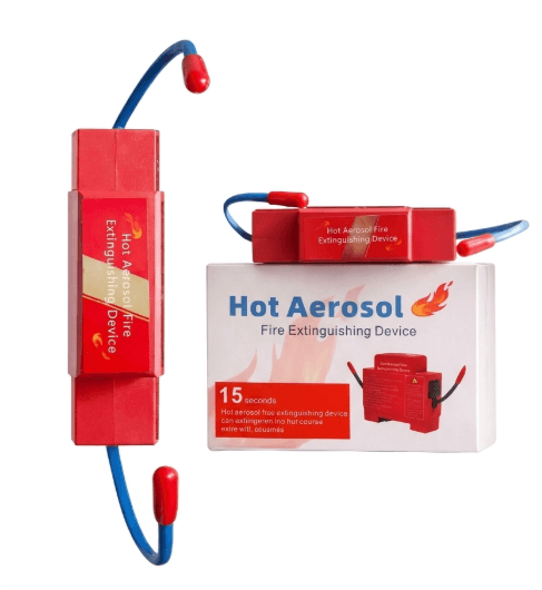 Hot Aerosol Fire Extinguishing Device