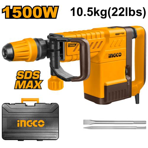 INGCO Demolition Breaker PDB15006 (1500W) Heavy-Duty SDS-MAX