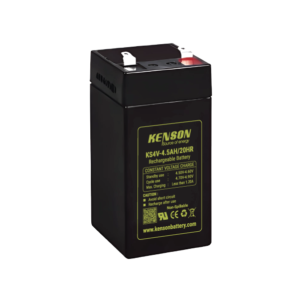 KENSON 4V 4.5Ah Rechargeable Sealed Lead Acid (SMF) Battery